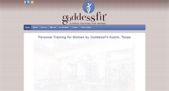 Desktop Screenshot of goddessfit.com